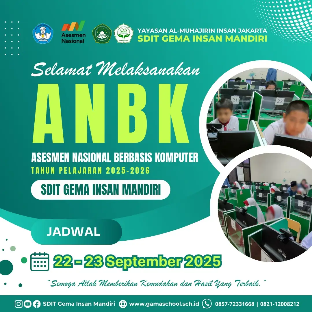 Asesmen Nasional Berbasis Komputer (ANBK) Tahun Pelajaran 2025/2026
