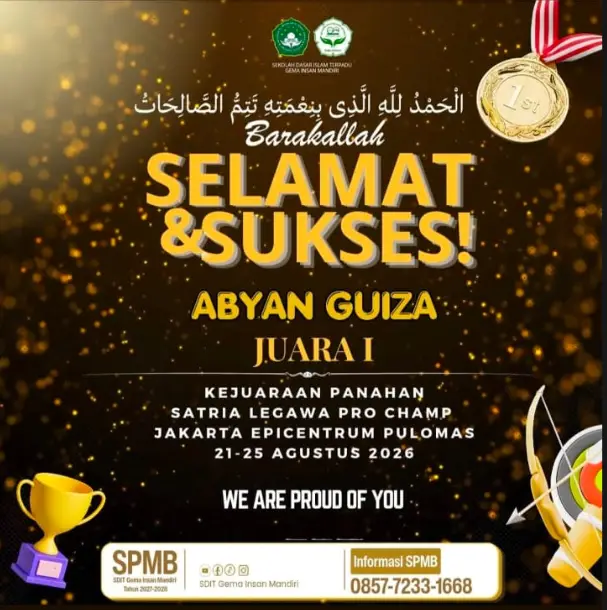 Juara I Kejuaraan Panahan Satria Legawa Pro Champ